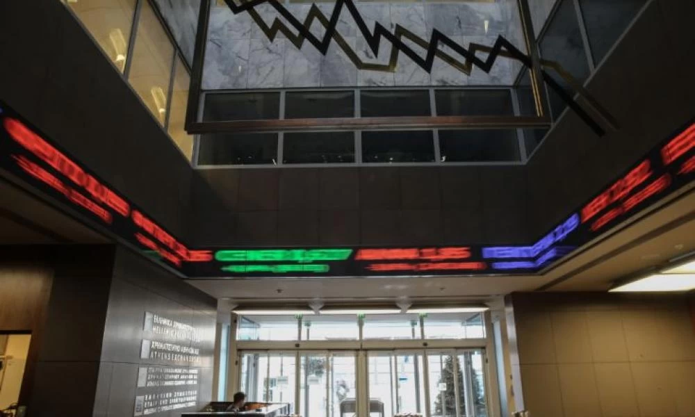 Ήπιες πιέσεις δέχεται το Χρηματιστήριο Αθηνών